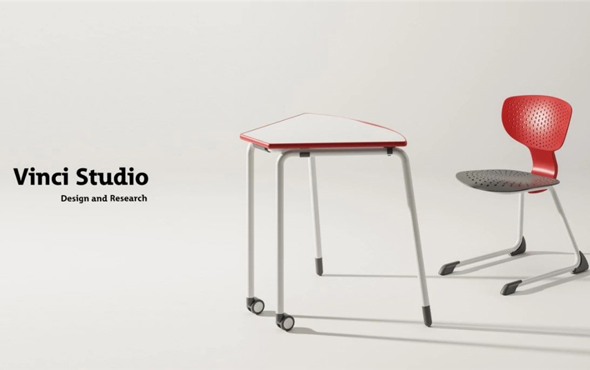 普朗克團(tuán)隊(duì)學(xué)習(xí)課桌椅—?jiǎng)?chuàng)造學(xué)習(xí)，樂(lè)趣